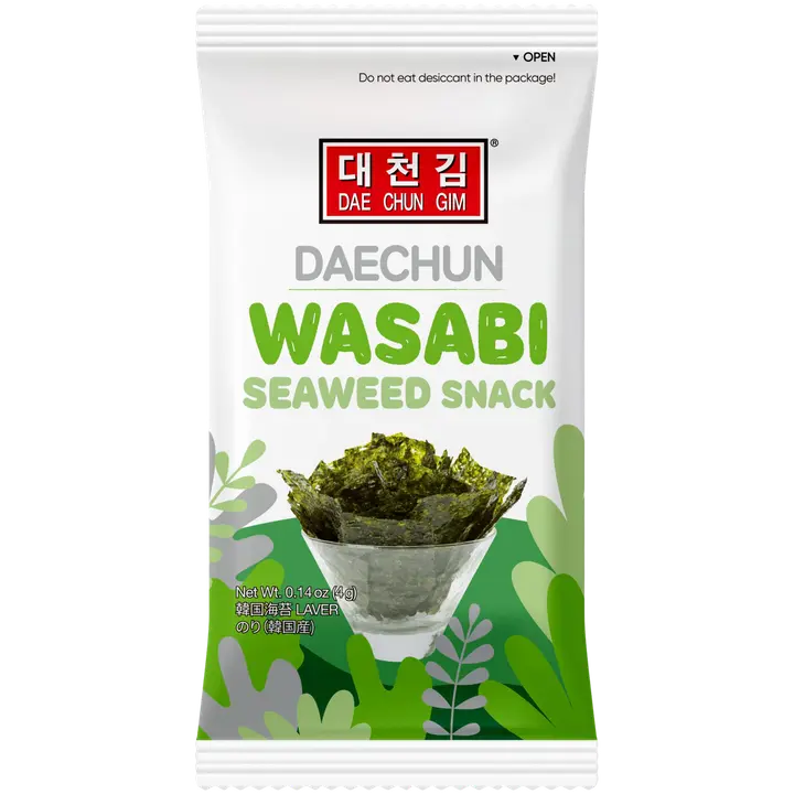 DAECHUN Merevetika snäkk wasabi-maitseline 4g
