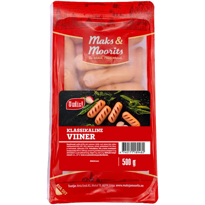 Maks & Moorits Klassikaline viiner 500g