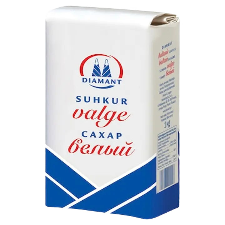 Diamant valge suhkur 1 kg OSTUPIIRANG 10 PAKKI