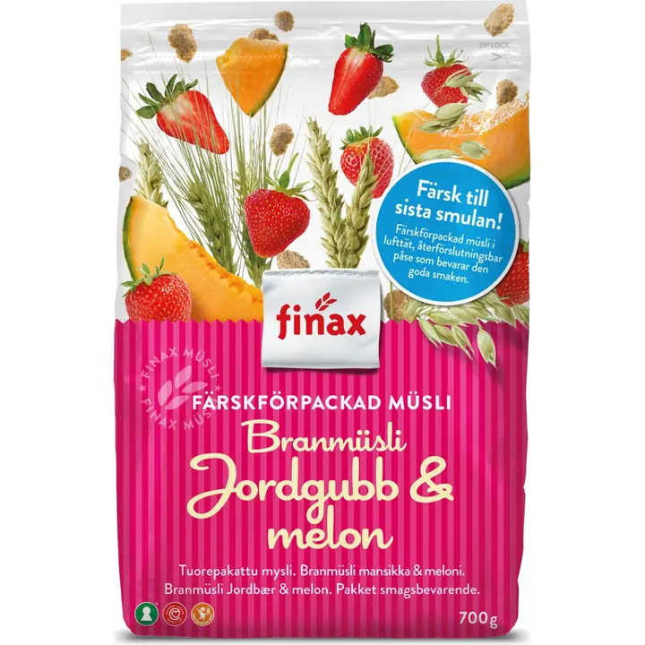 Finax Mysli Mansikka & Meloni 650 g