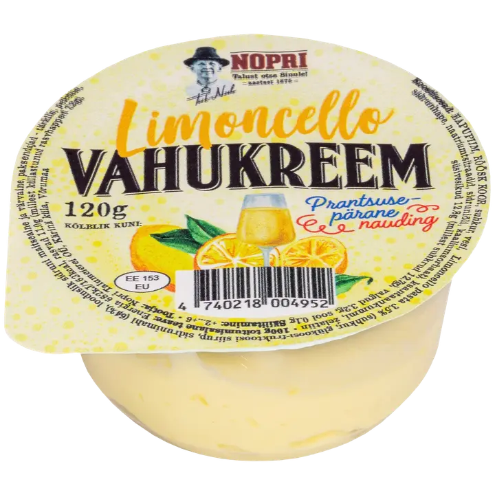 Nopri vahukreem limoncello, 120g