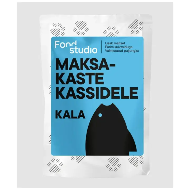 FoodStudio Kalamaksa kaste täiendsööt kassidele 100ml