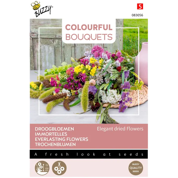 Colorful Bouq Elegant Dried Flower kuivatatud lillede segu