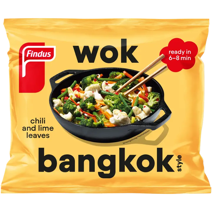 Findus Wok Bangkok Style 450g, pakaste