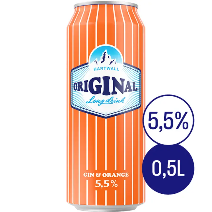 Hartwall Original Long Drink Orange 5,5% 0,5 l