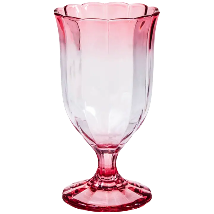 Veiniklaas 16,5 cm roosa