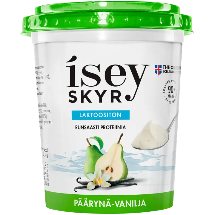 Isey Skyr Päärynä-vanilja laktoositon maitovalmiste 400g