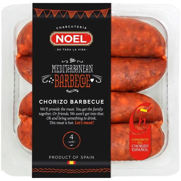 Noel Mediterranean 200g chorizomakkara BBQ tulinen