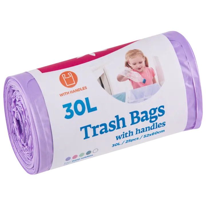 Mclean sangadega prügikott lilla 30l 25tk