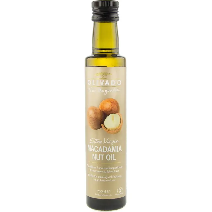 Olivado Extra Virgin Macadamiaöljy 250ml
