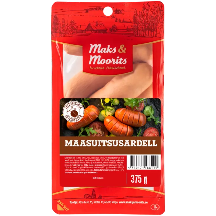 Maks ja Moorits Maasuitsusardell 375G