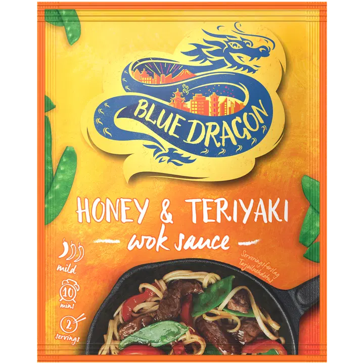 Blue Dragon Hunaja & Teriyaki wok-kastike 120g