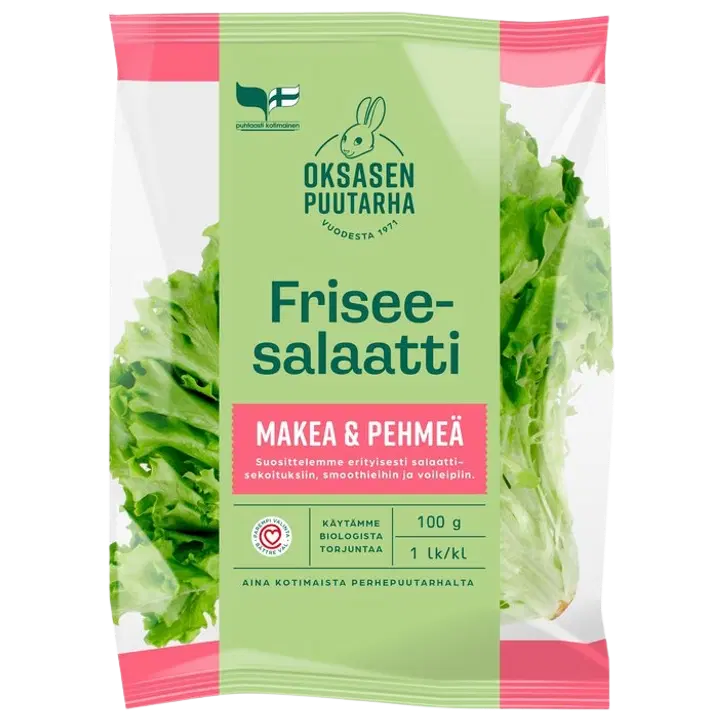 Makea Friséesalaatti 100g pussi Kaarlo kani