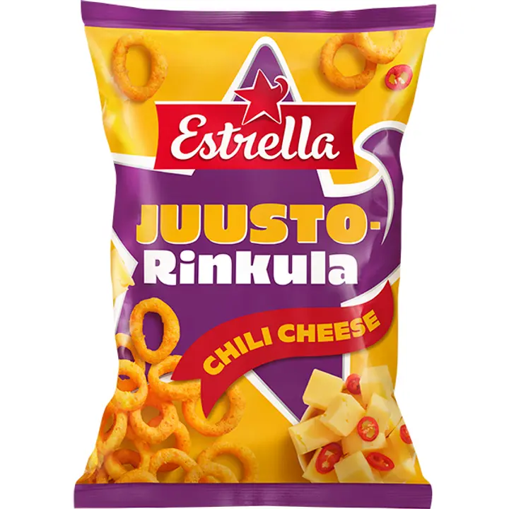 Estrella Juusto Rinkula Chili Cheese 200g