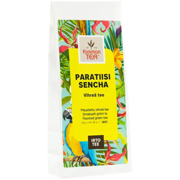 Forsman tea Paratiisi Sen Cha vihreä maustettu irtotee 60 g