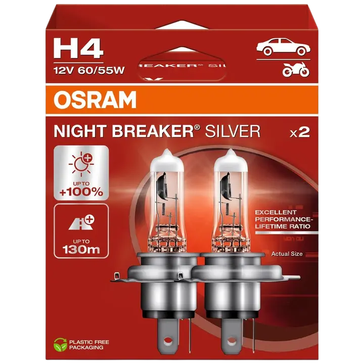 Esitule pirnid 2tk Osram H4 12V60/55W