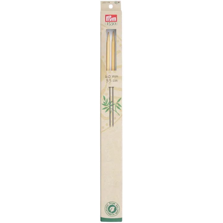 Prym neulepuikko 6,0 33cm bambu