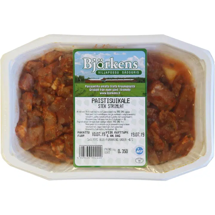 Björkens paistisuikale marinoitu 350 g