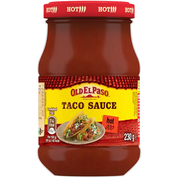 Old El Paso 230 g Hot Taco Sauce