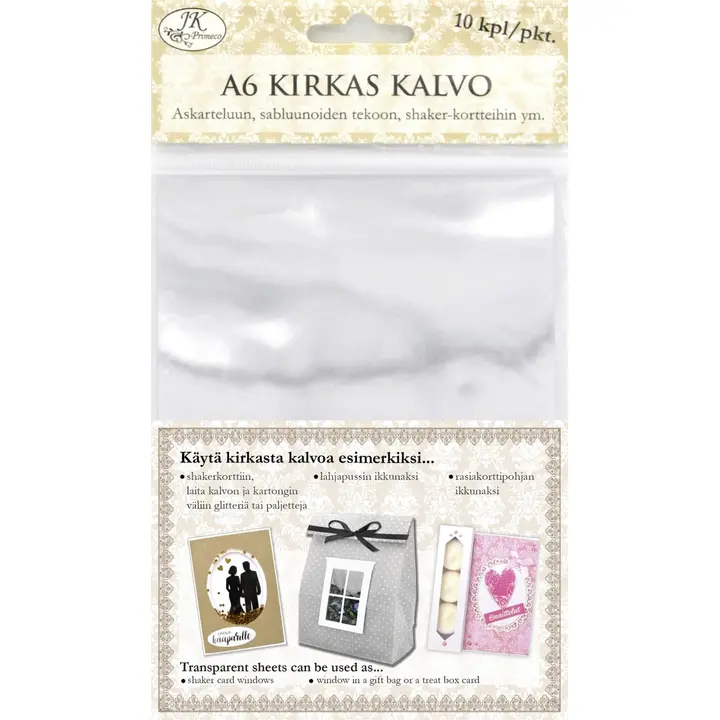 J.K. Primeco kirkas kalvo A6 10kpl