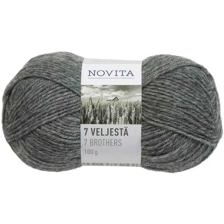 Novita 7 veljestä 100g kallio 048