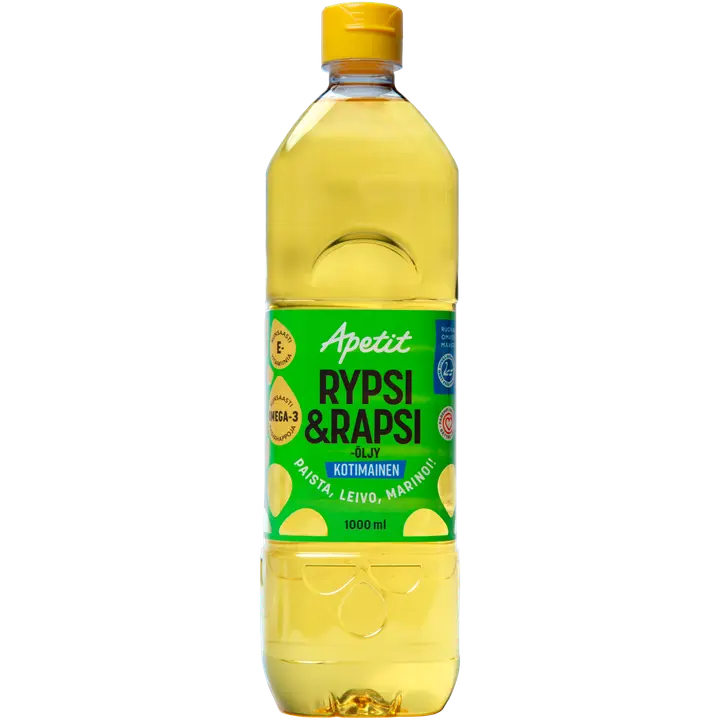 Apetit Kotimainen Rypsi&rapsiöljy 1000ml