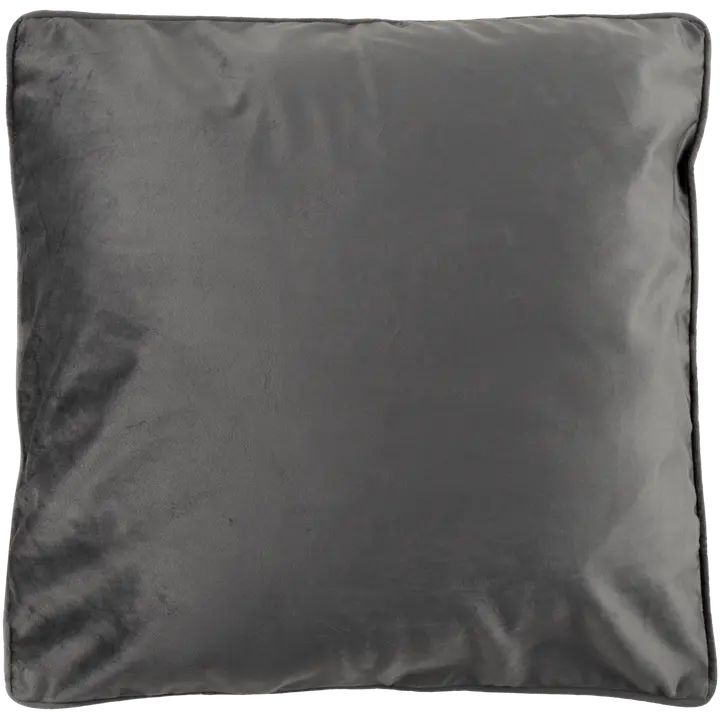 House sisustustyynynpäällinen Velvet 50x50 cm tummanharmaa