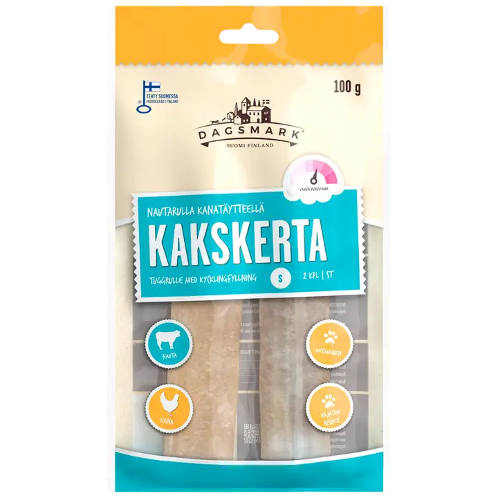 Dagsmark KAKSKERTA nautarulla kanatäytteellä 100 g