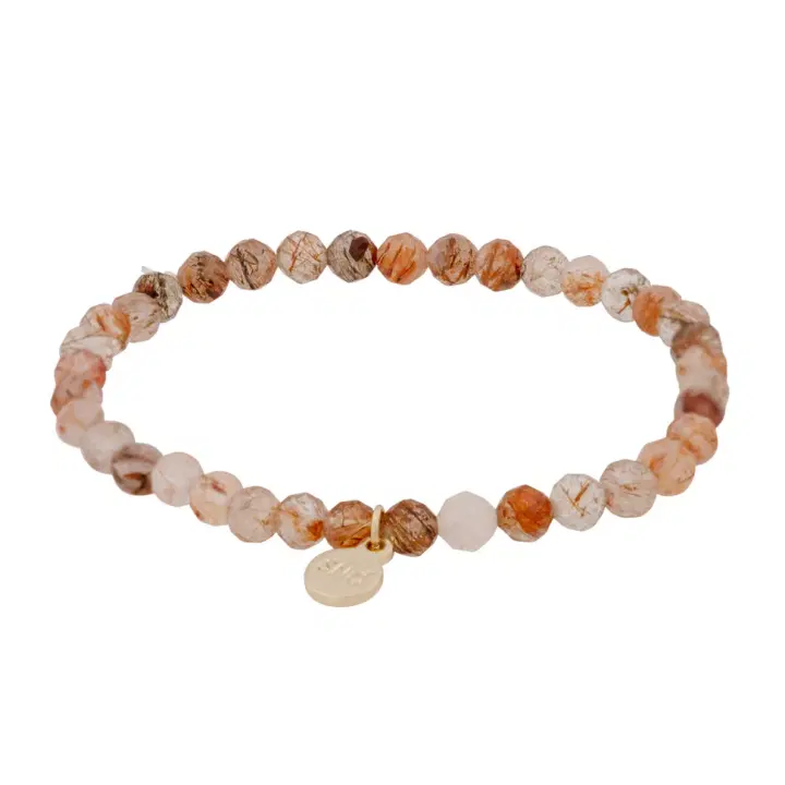 Snö of Sweden Cat elastinen kivi rannekoru k