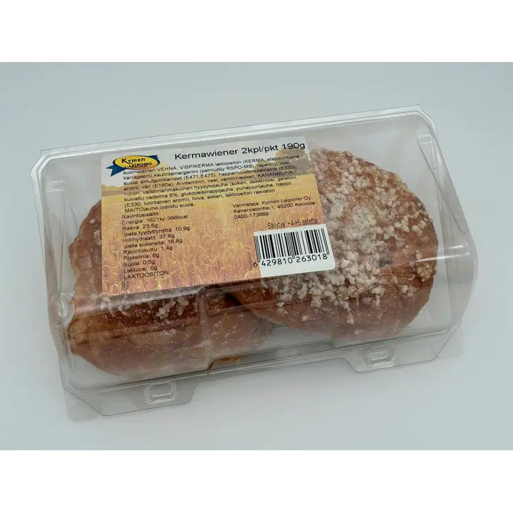 Kymen Leipomo Kermawiener 2kpl 190g