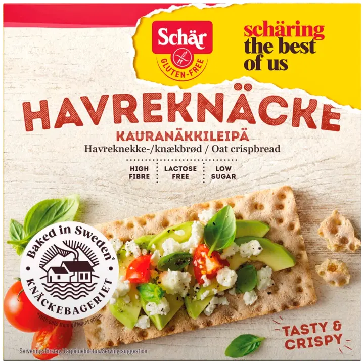 Schär Kauranäkkileipä gluteeniton 215g