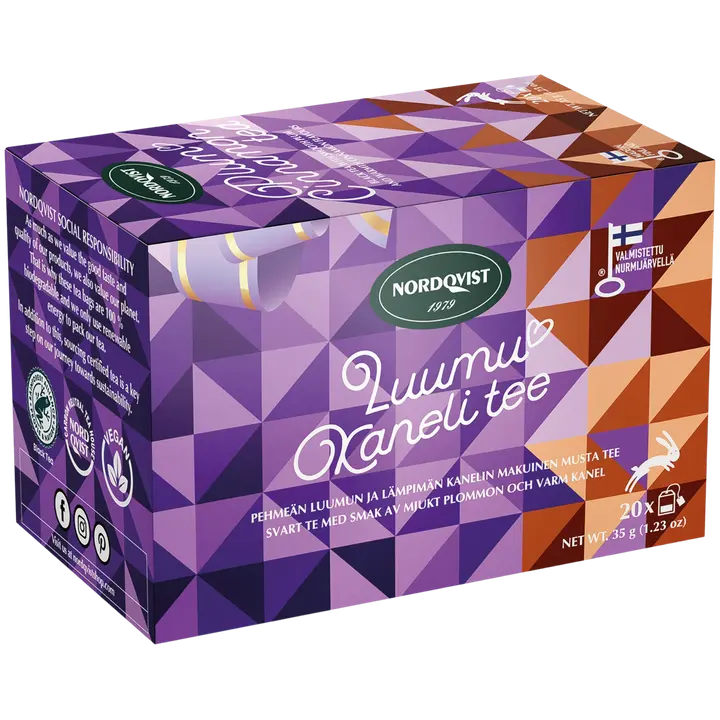 Nordqvist Luumukaneli tee 20 x 1,75 g RFA