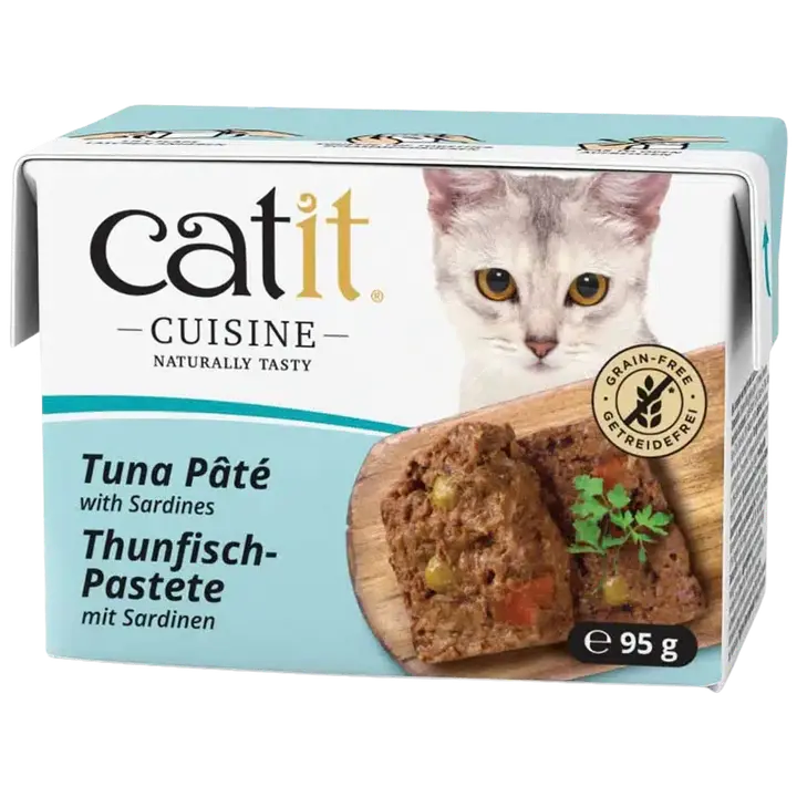 Catit Cuisine tuunikalapasteet sardiinide ja köögiviljadega 95g