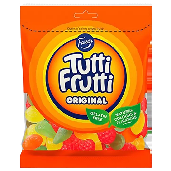 Fazer Tutti Frutti Original kummikommid 180 g