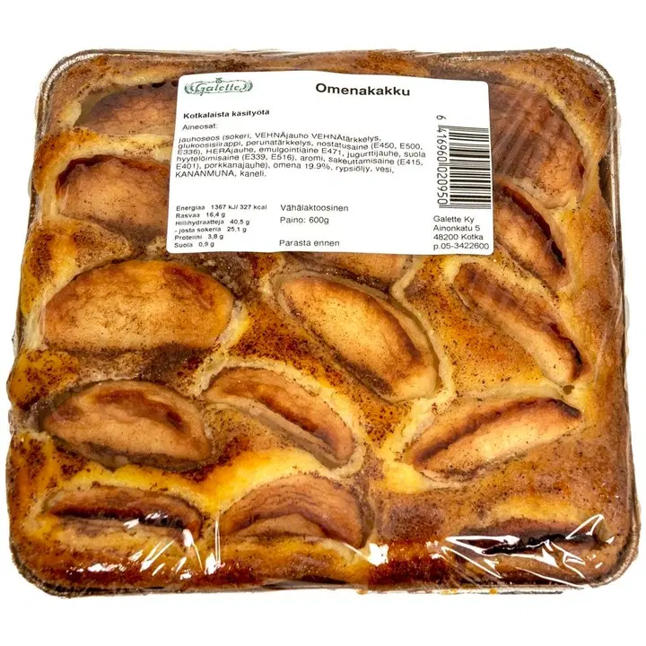 Galette 560g Omenakakku makeapiiras