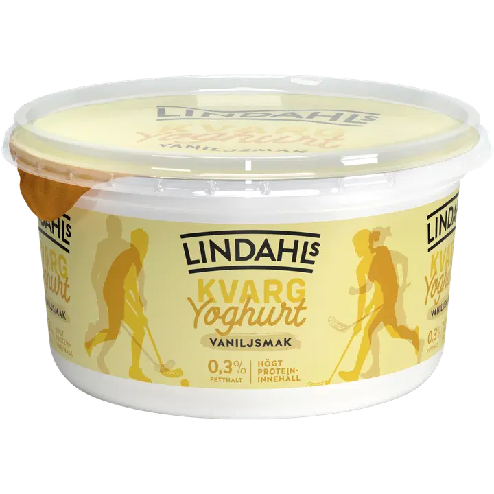 Lindahls Rahkajogurtti makuna vanilja 0,3% 500g
