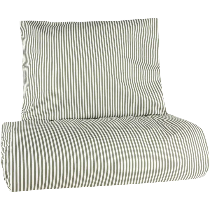 Voodipesukomplekt lykke 150x210+55x65 roheline