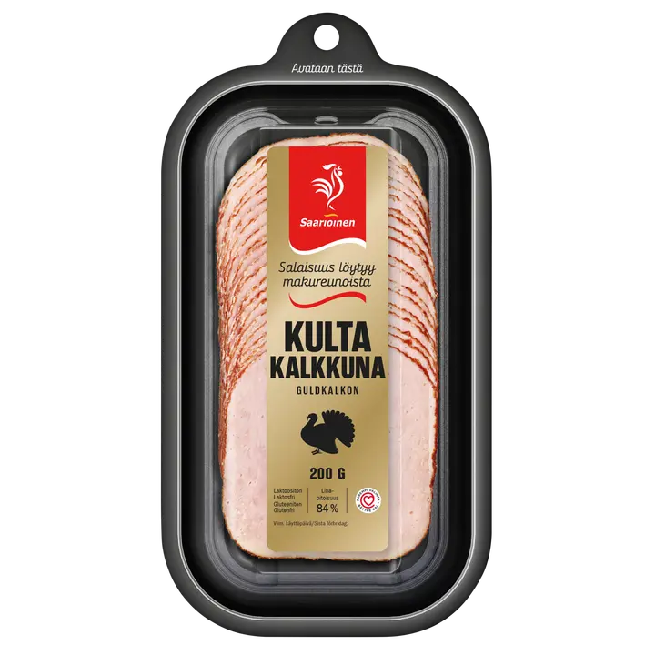 Saarioinen Kultakalkkuna limiviipale, kokolihavalmiste 200g