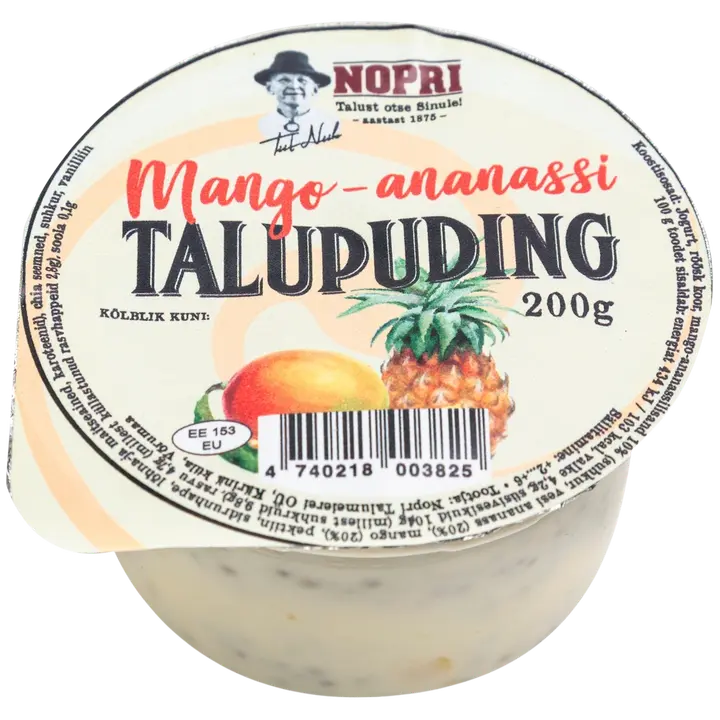 Nopri Talupuding Mango-ananassi 200g