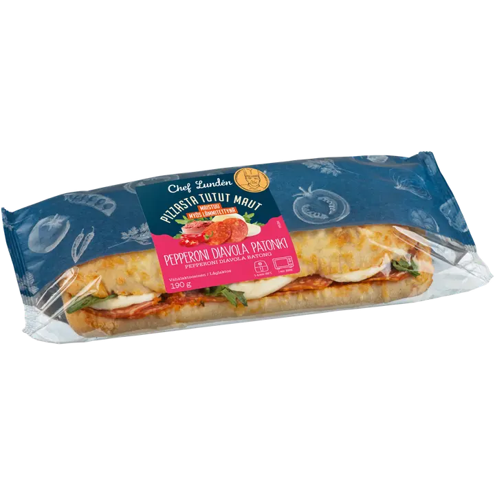 Chef Lunden Pepperoni Diavola patonki 190 g