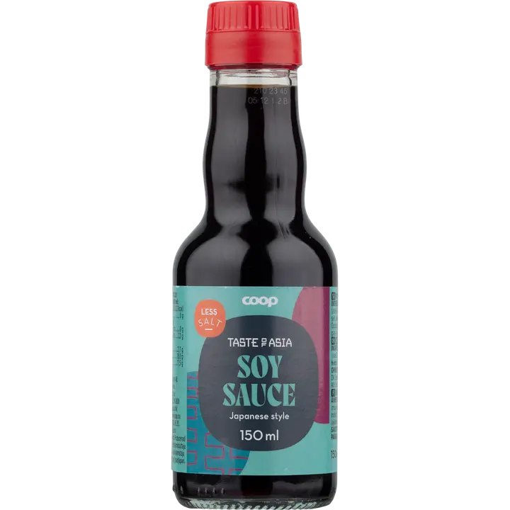 Coop Taste of Asia soijakastike vähemmän suolaa 150 ml