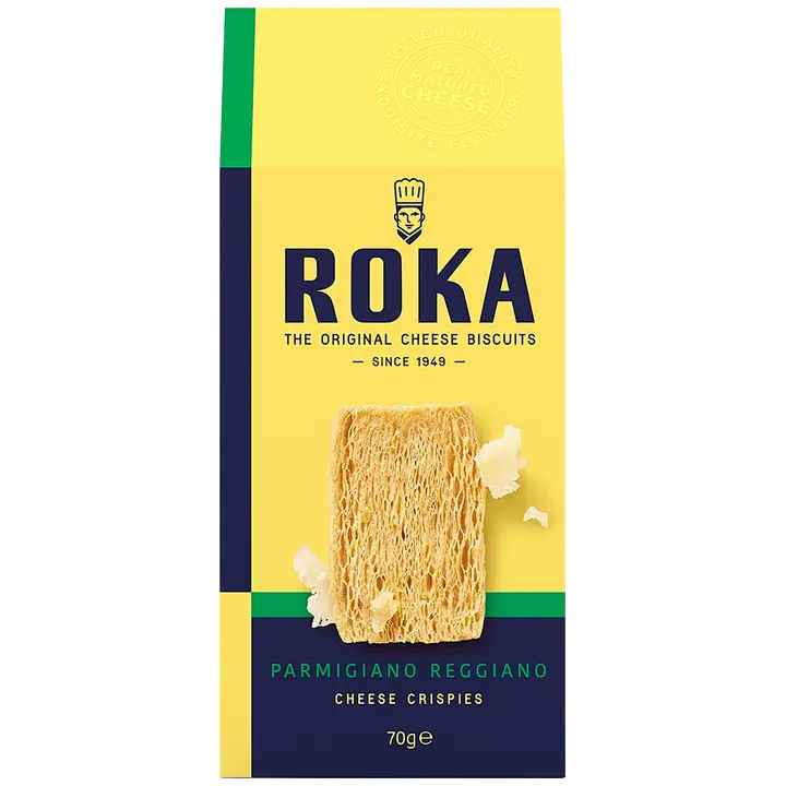 Roka krõbedad küpsised parmesani juustuga 70g