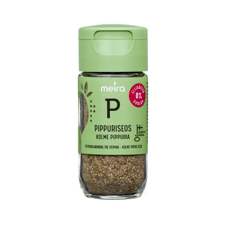 Meira Pippuriseos kolme pippuria ei lisättyä suolaa 40g