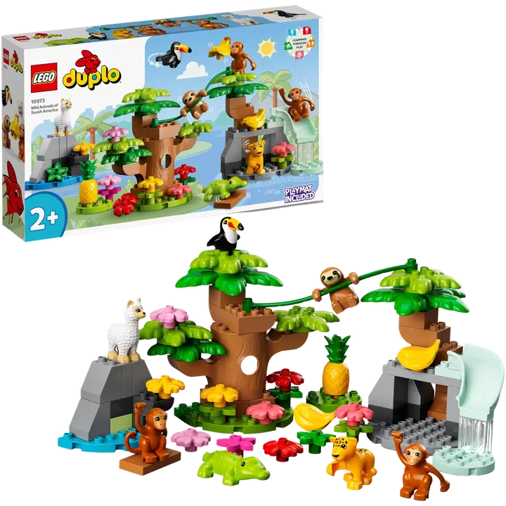 LEGO® DUPLO® Etelä-Amerikan villieläimet 10973