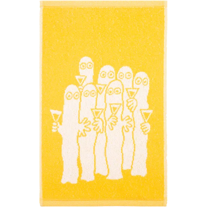 Finlayson Hattivatit käsipyyhe keltainen 30x50cm