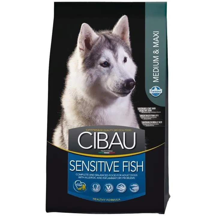 Cibau sensitive fish 12 kg kala-riisi