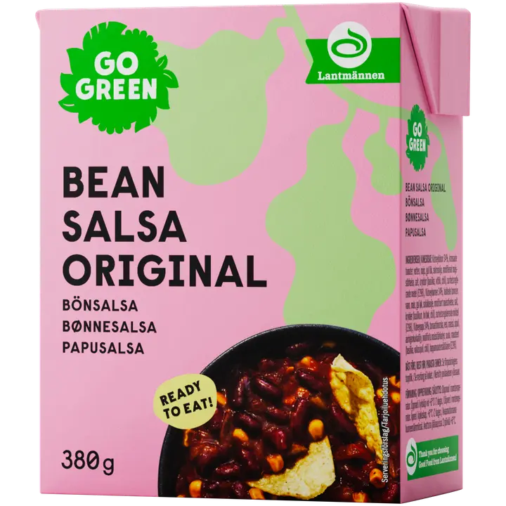 GoGreen Bean Salsa Original 380 g