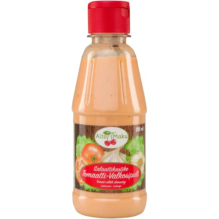 Aito Maku Salaattikastike tomaattivalkosipuli 250 ml