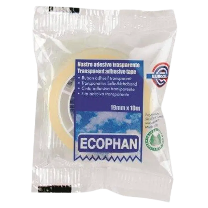 Läbipaistev teip euro ecophan19mm*10m, 2