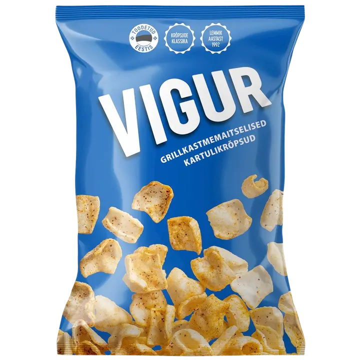 VIGUR Grillimaitselised kartulikrõpsud 70g